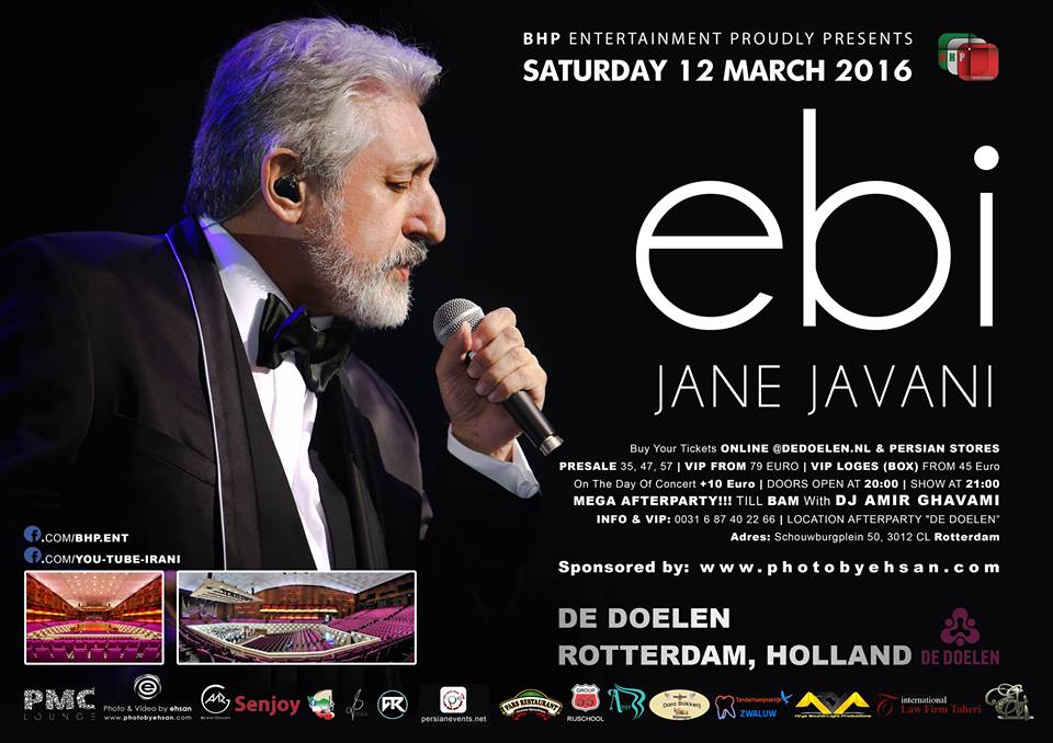 "EBI" LIVE IN CONCERT PersianEvents