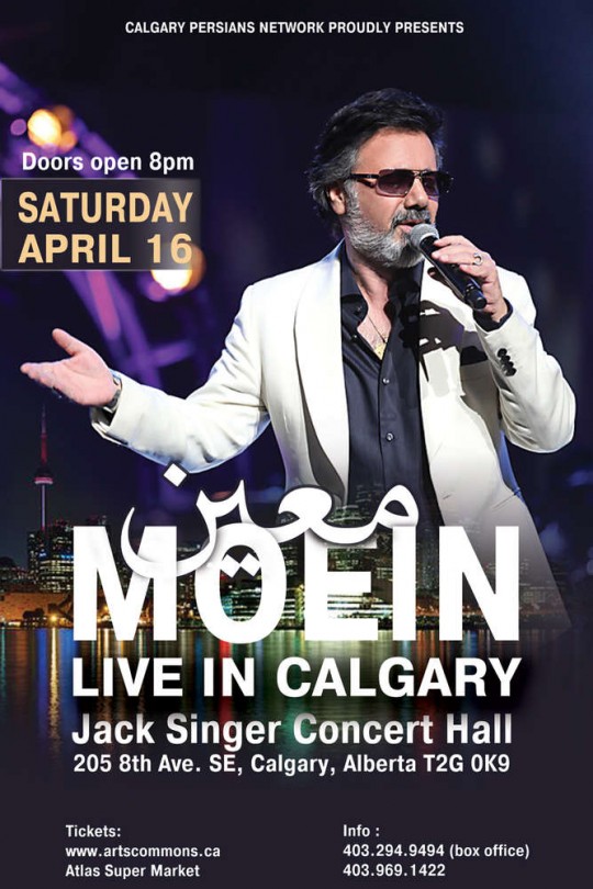 Moein Live In Calgary PersianEvents