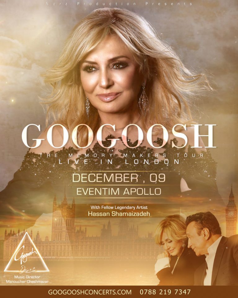 Googoosh Live in London PersianEvents